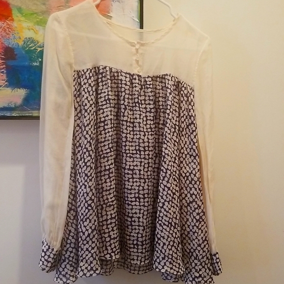 Vintage Japanese Flowy Shirt - Picture 1 of 2